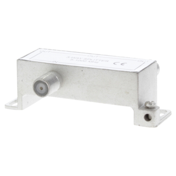 Q-Link coax F-splitter 3-weg/4F-connector