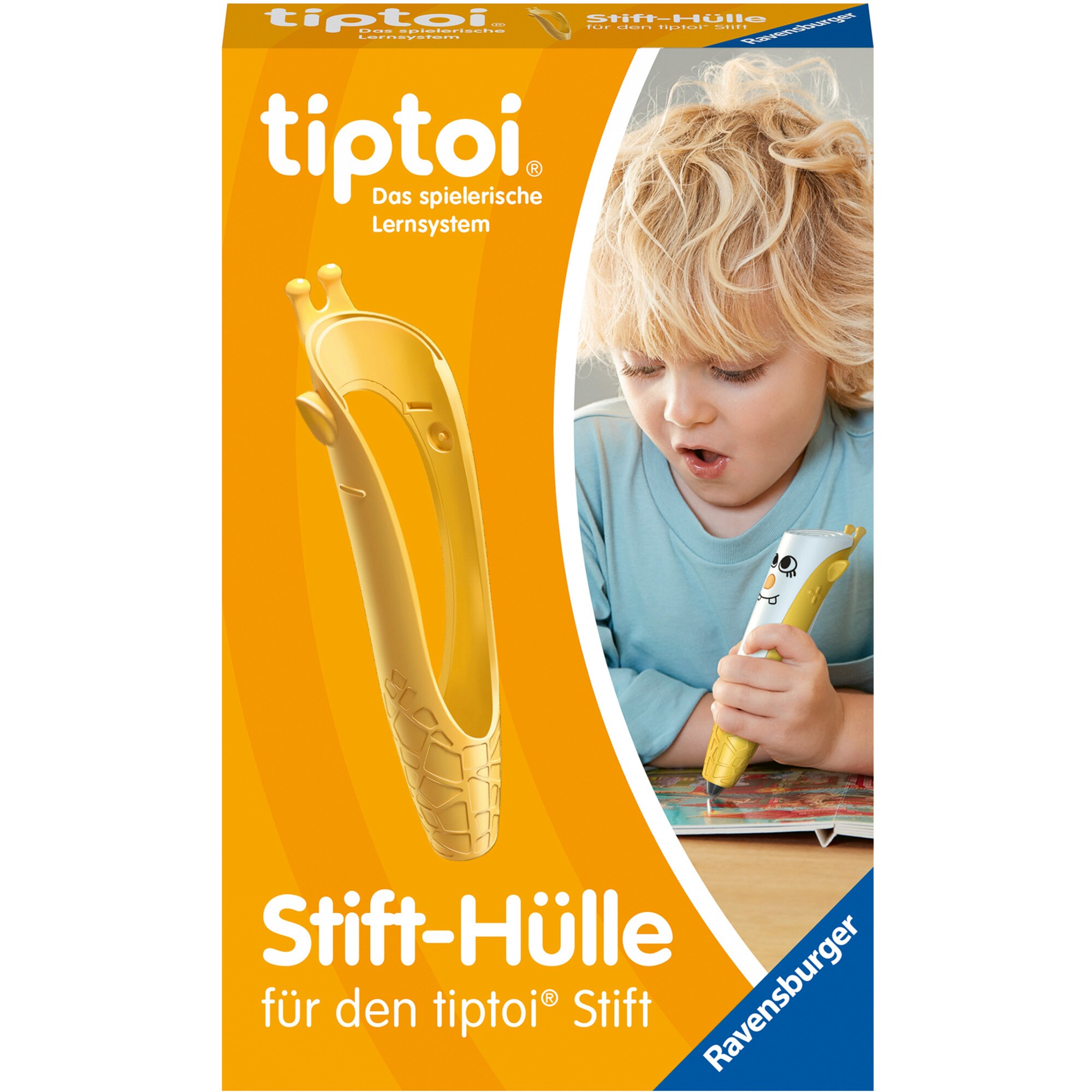 Ravensburger Schutzhülle tiptoi Stift-Hülle zum Wechseln in gelb
