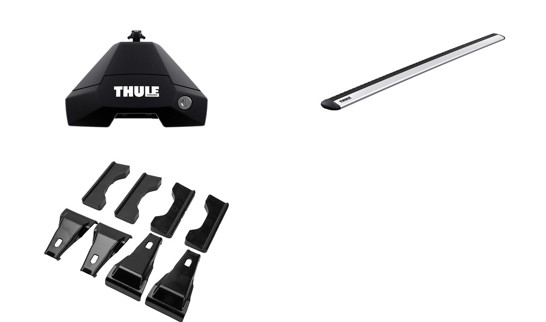 Tagbøjler, Thule WingBar EVO Grå