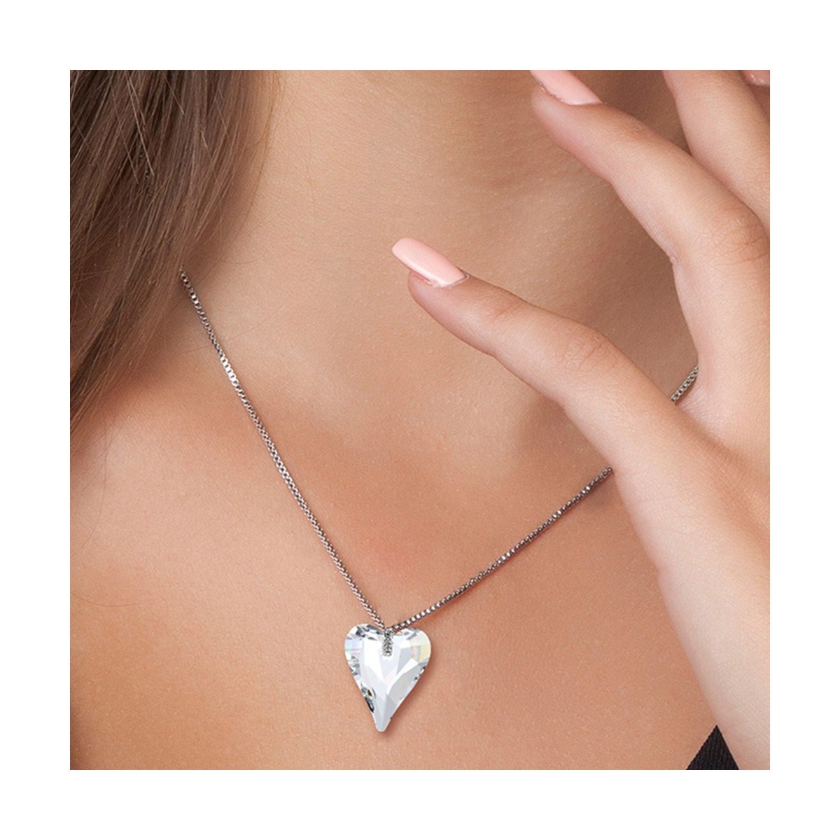 Collier SC Crystal orné de Cristaux scintillants