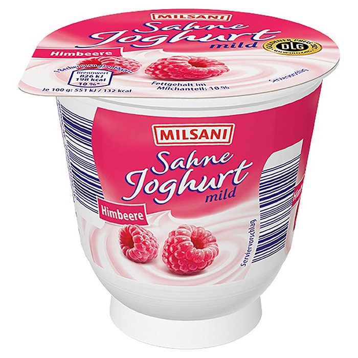 MILSANI Sahnejoghurt 150 g, Himbeere