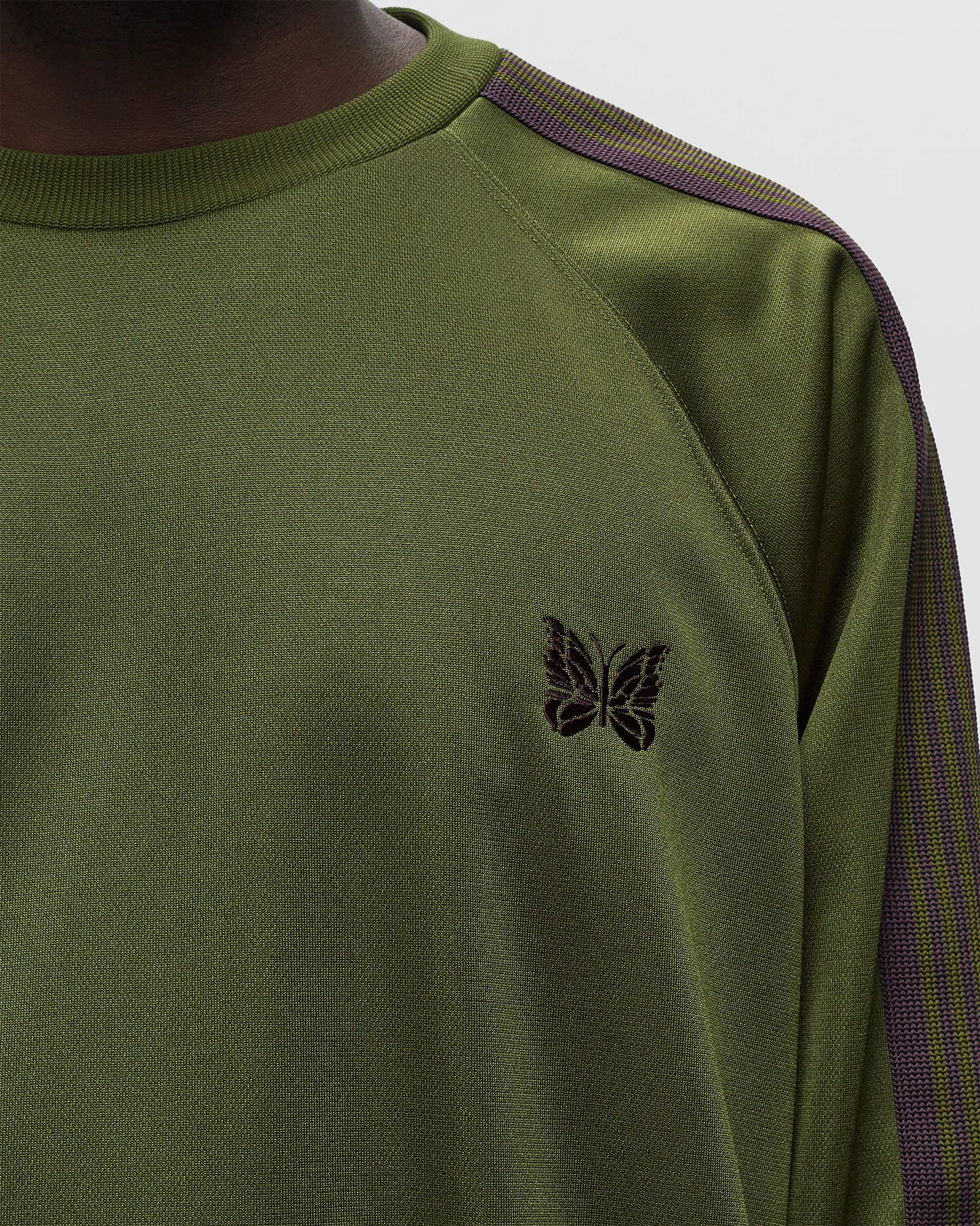 Needles Track Crew Neck Shirt