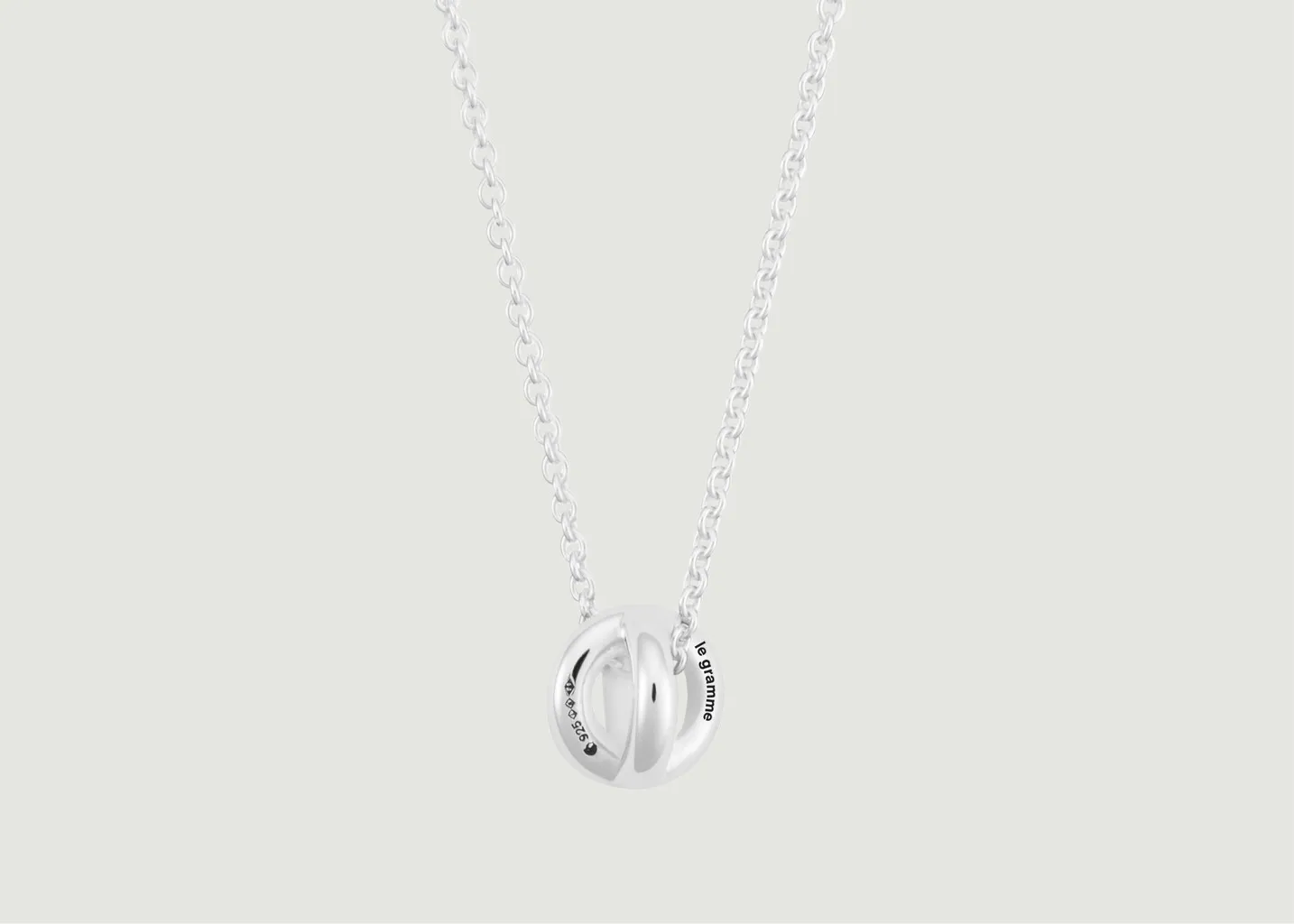 Collier entrelacs le 1gr Le Gramme