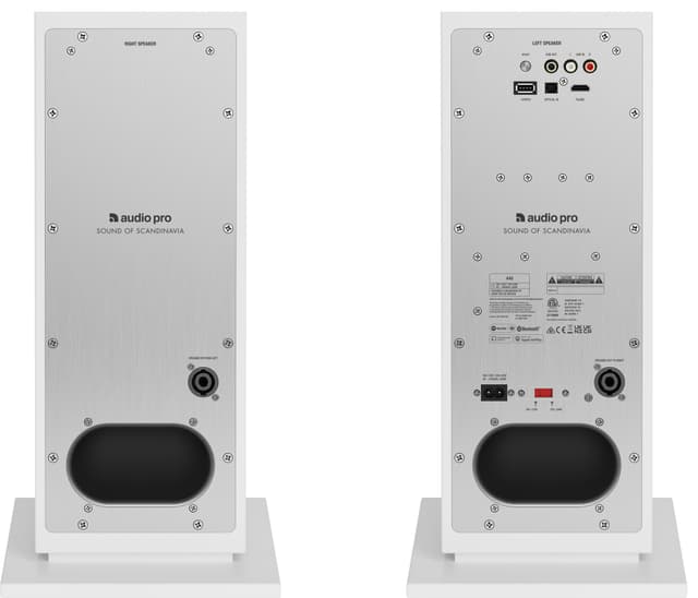 Audio Pro A48 Hi-Fi højttalersæt (hvidt)
