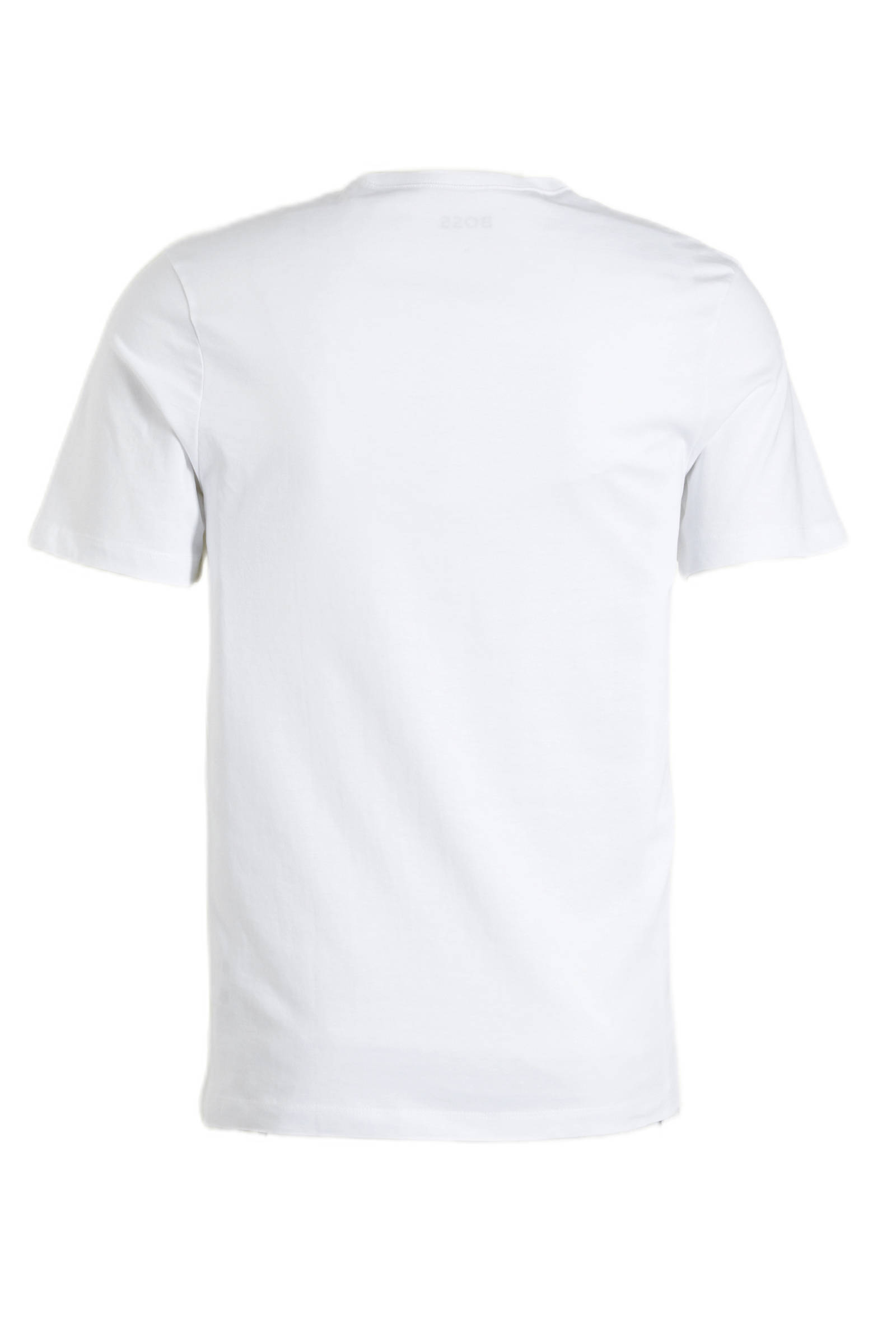 BOSS ondershirt (set van 3) wit