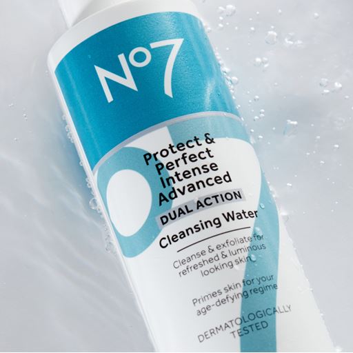 No7 Protect & Perfect Intense Advanced Cleansing Water, 200 ml