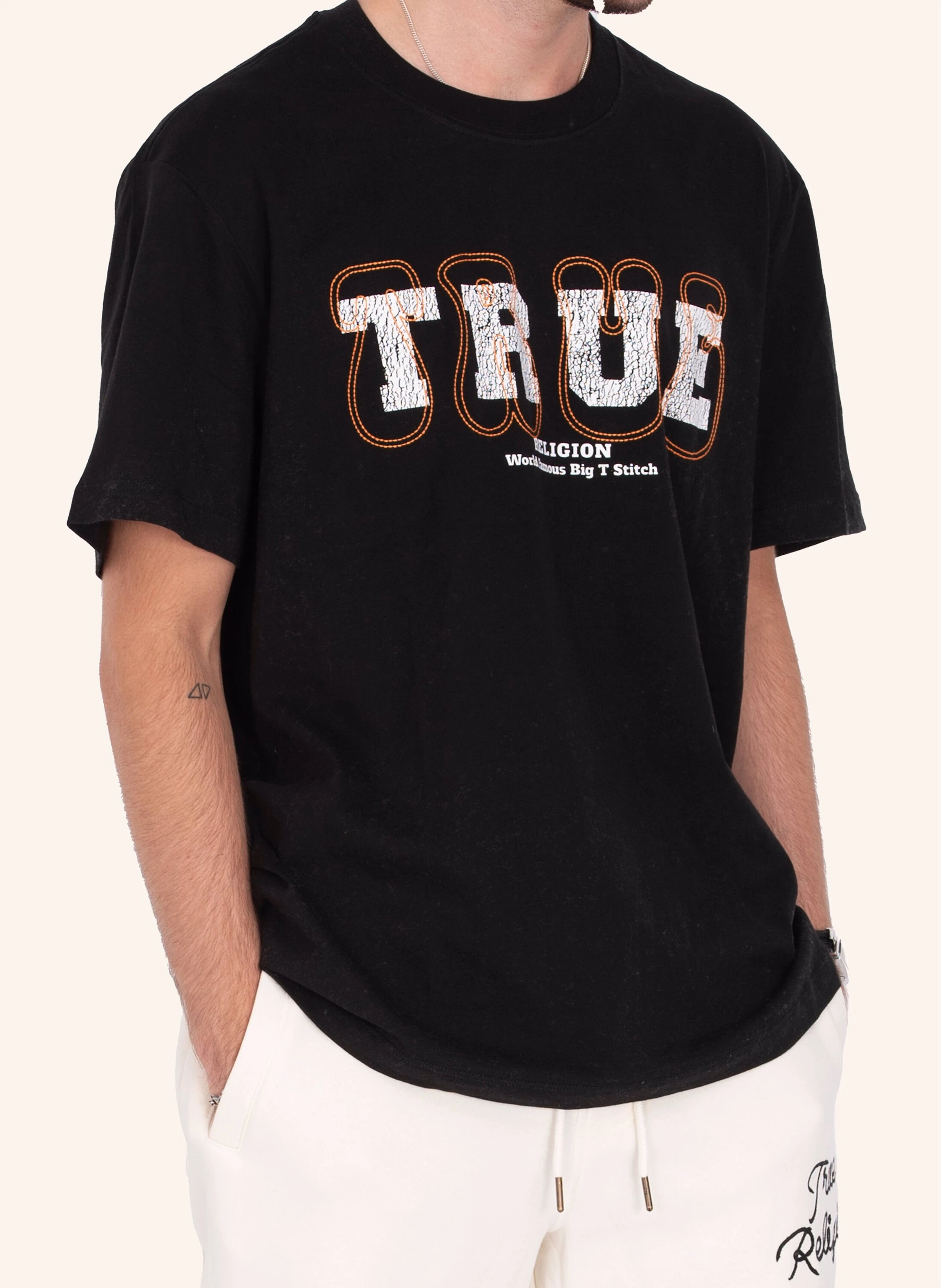 TRUE RELIGION T-Shirt SS TRUE STITCH