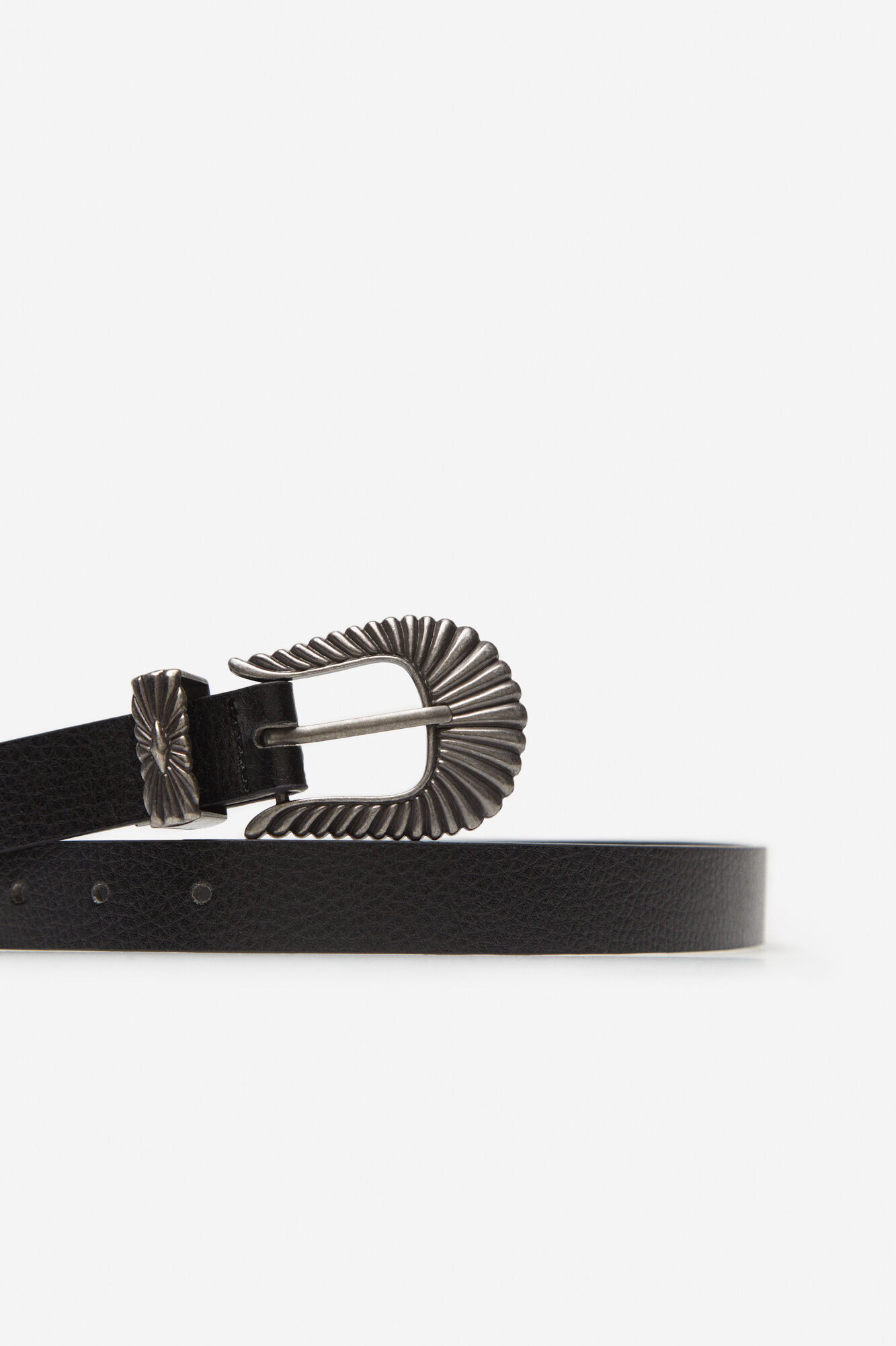 Cinto de cowboy - Preto
