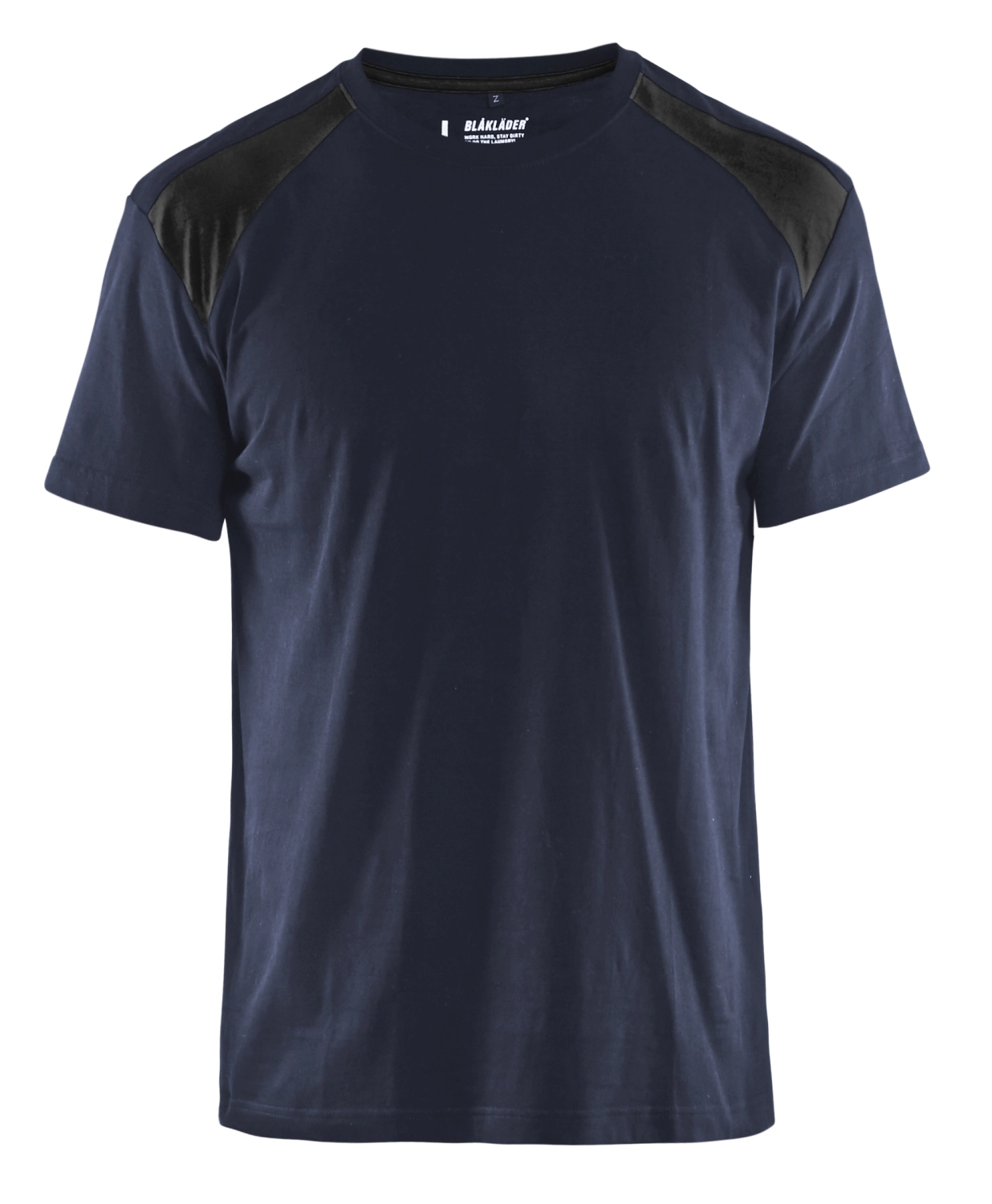 Blåkläder 337910428699M T-shirt bi-colour - donker marineblauw/zwart - M