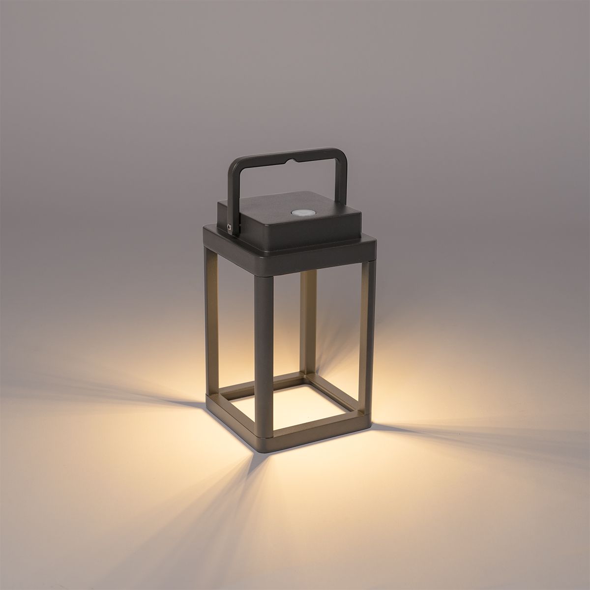 Buiten tafellamp donkergrijs incl. LED oplaadbaar - Yara