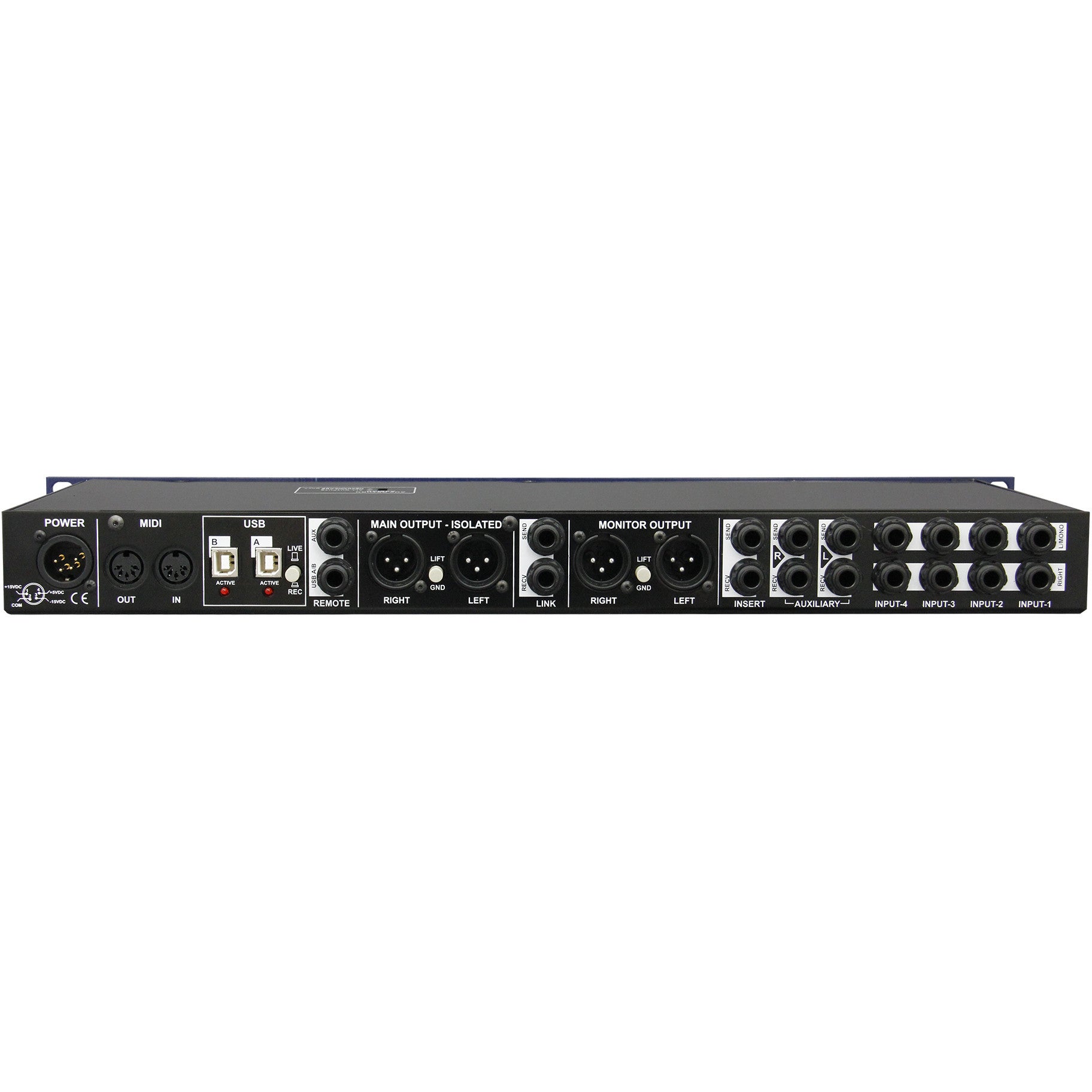 Radial KL-8 keyboard rackmixer