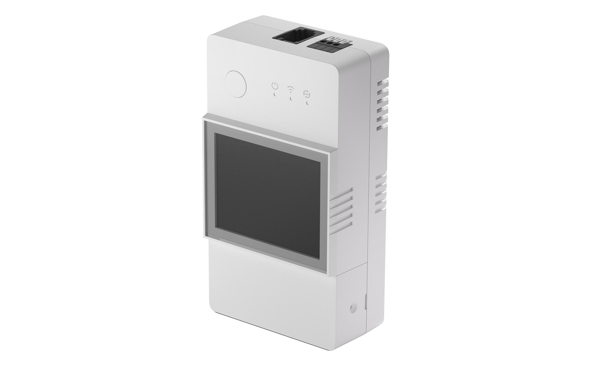 WLAN-Schaltaktor Temp. & Feuch. THR316D, 230 V, 16AIntelligenter Temperatur- und Feuchtigkeitsüberwachungsschalter mit Display