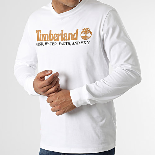 Tee Shirt Manches Longues New Core A5VM1 Blanc