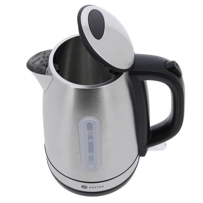 Bouilloire KT101 1.7L Inox + verre Pylano + Offre Cadeau  KOTTEA