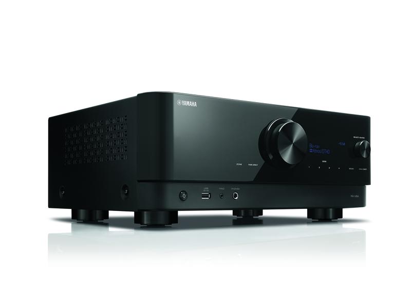 Yamaha AV-Receiver RX-V6A Schwarz 7.2 AV-Receiver mit 100 W (8 ohms, 0.06% THD)