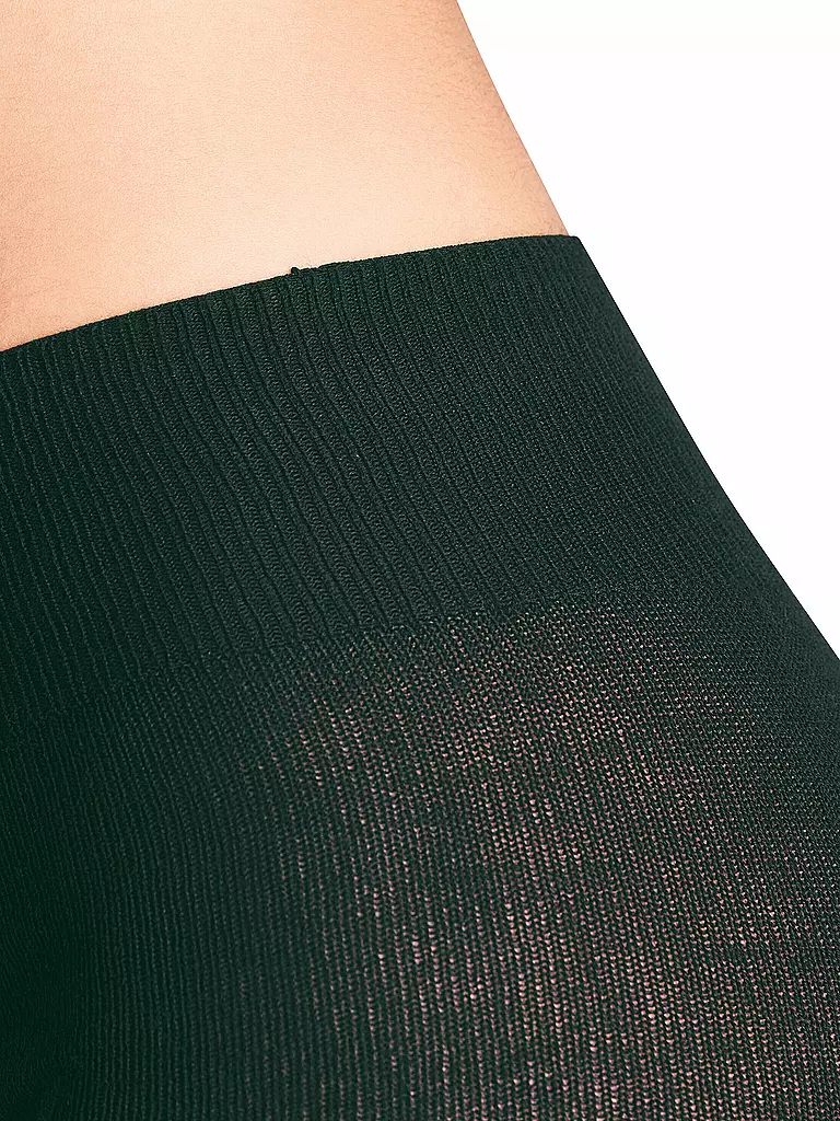 FALKE Strickstrumpfhose NEEDLEPOINT thyme olive