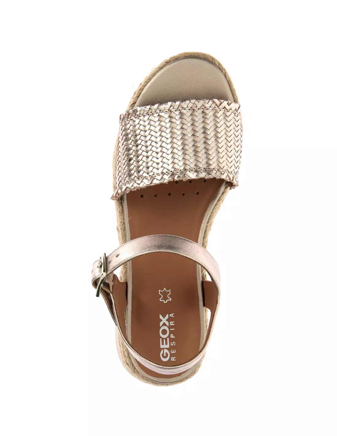 GEOX EOLIE - Sandales & nu-pieds CB500CHAMPAGNE