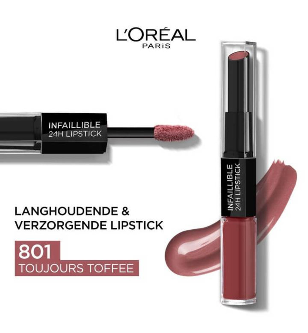 L’Oréal Infaillible lipstick 801 (1 stuk)