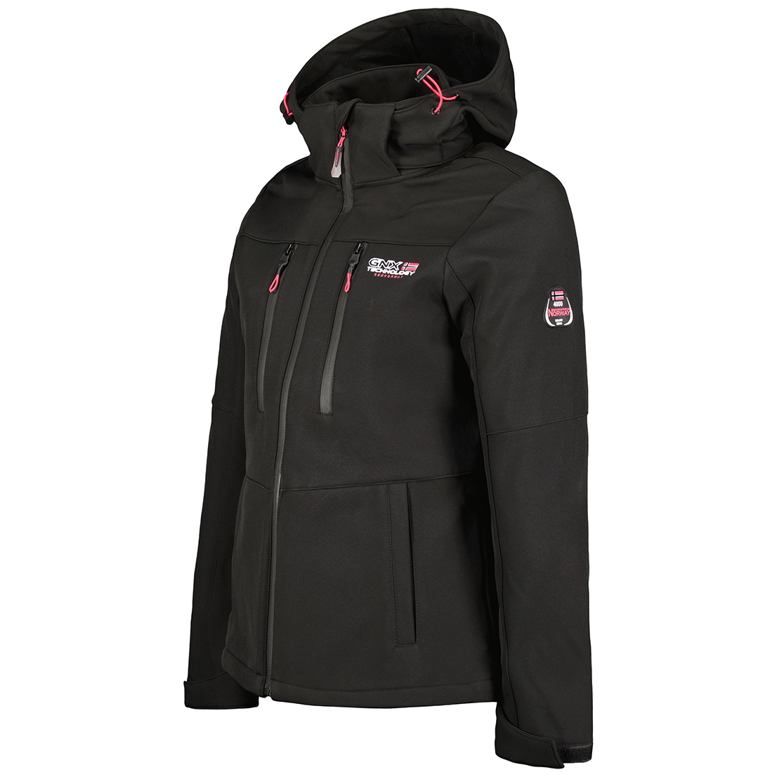 Geographical Norway Timmex Softshell outdoorjas - Black