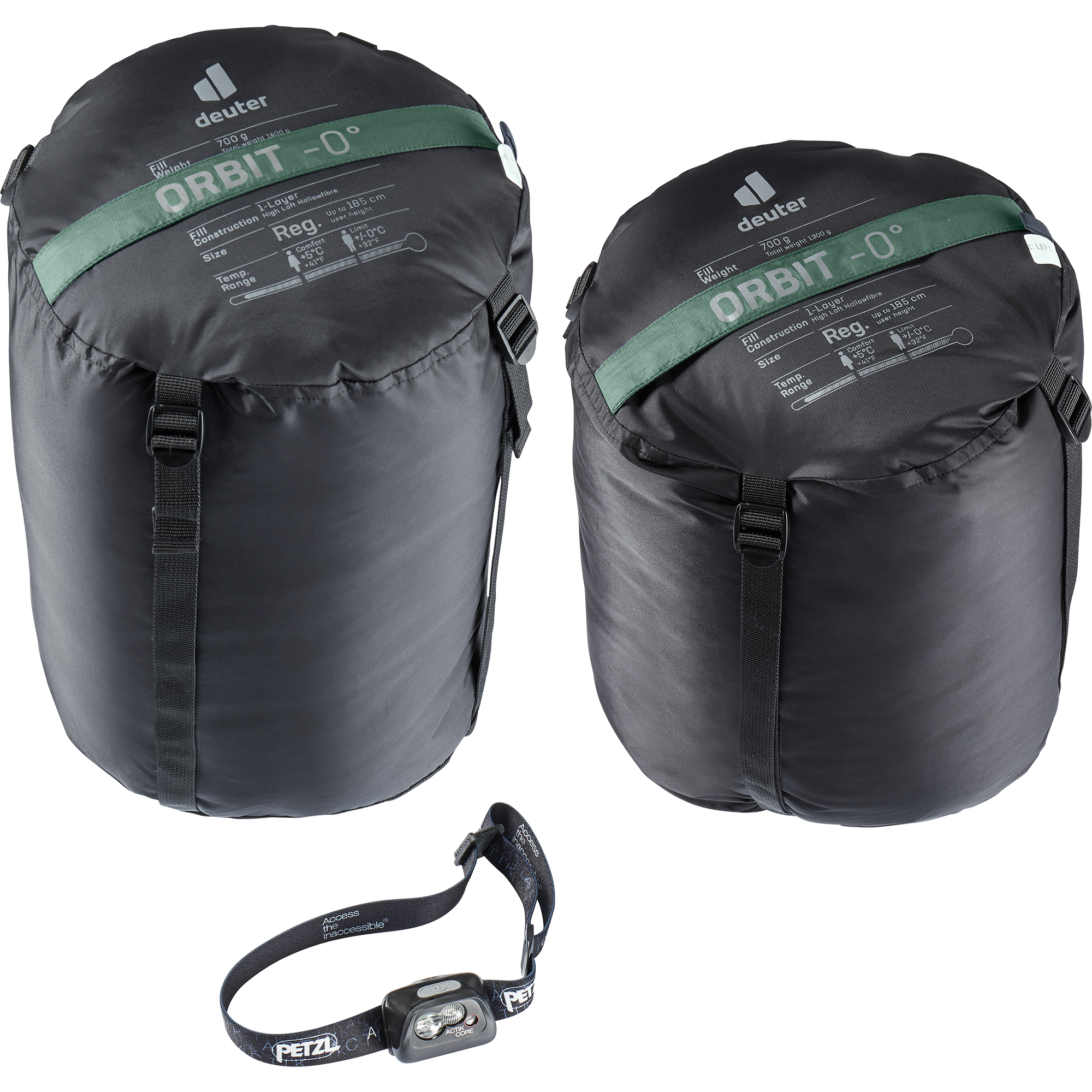 deuter Orbit 0° Schlafsack ivy