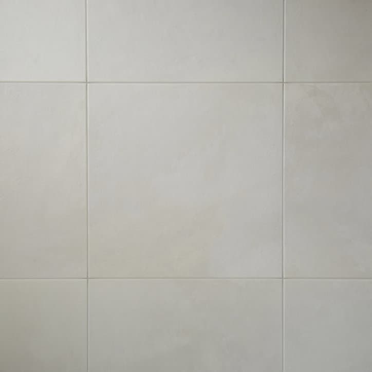 Carrelage sol blanc 60 x 60 cm Floated