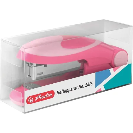 Herlitz Heftgerät indonesia pink
