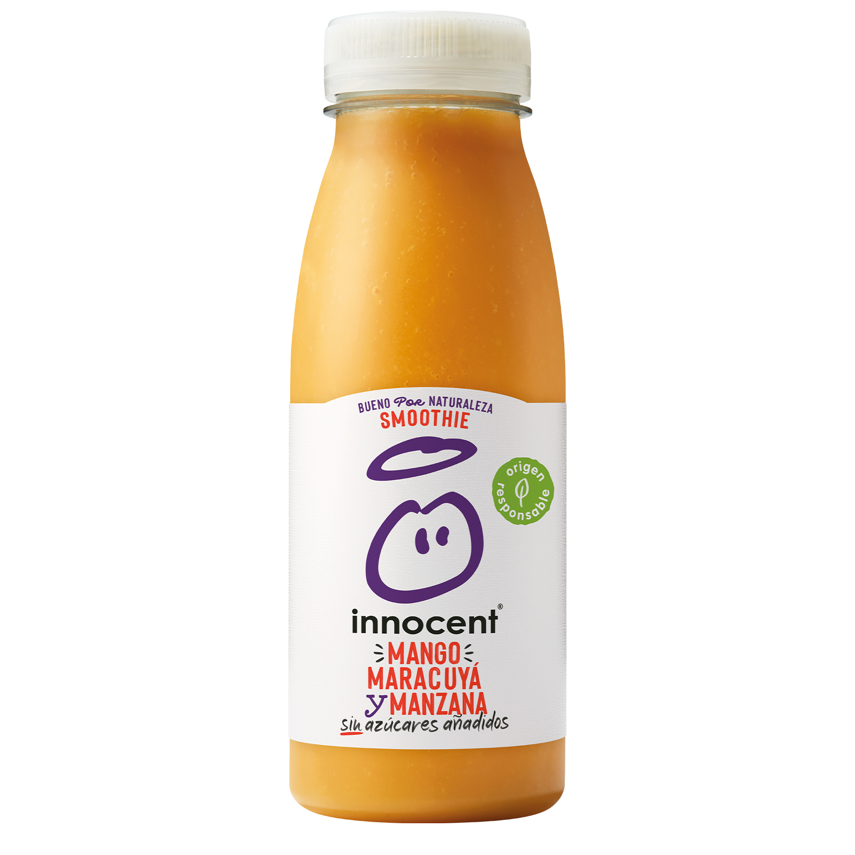 SMOOTHIE INNOCENT MANGA E MARACUJÁ 250ML