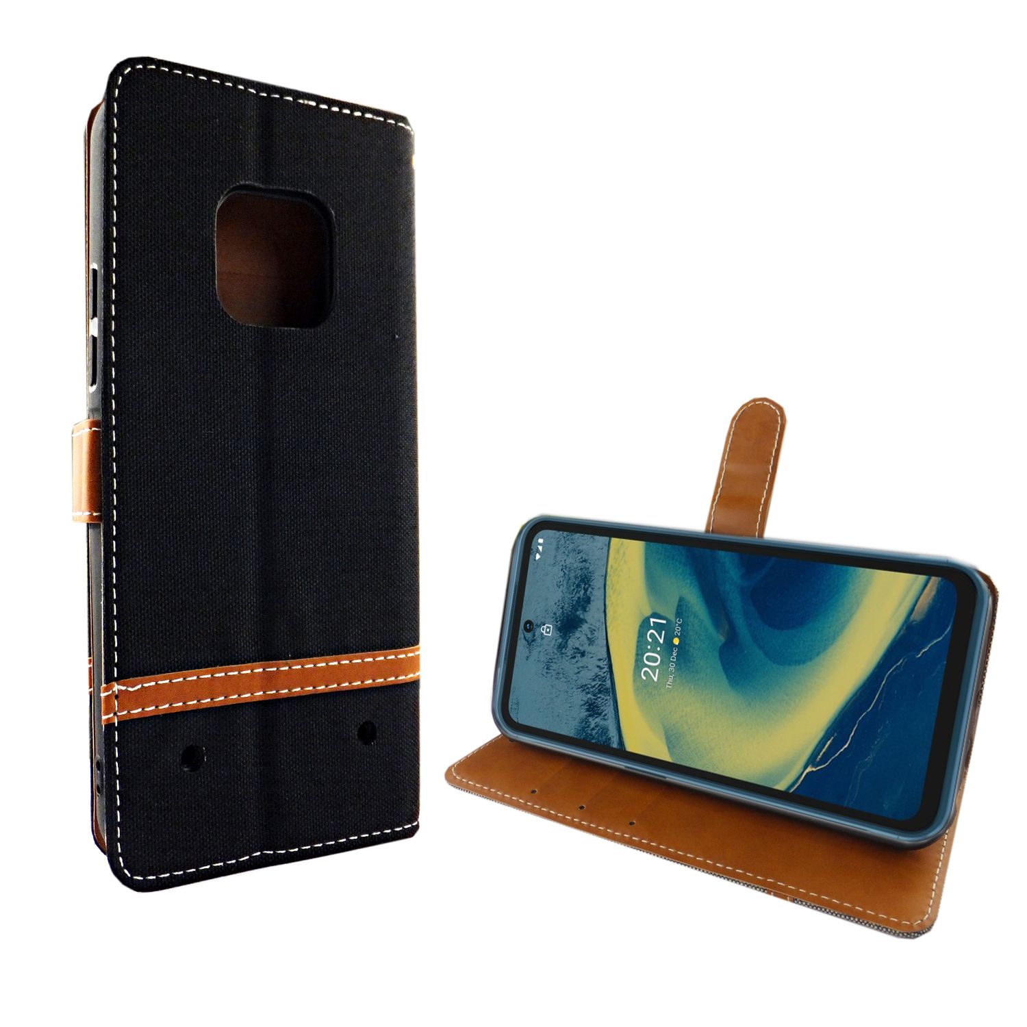 Handyhülle für Nokia XR20 Case Cover Schutztasche Schutzhülle Bookstyle Tasche