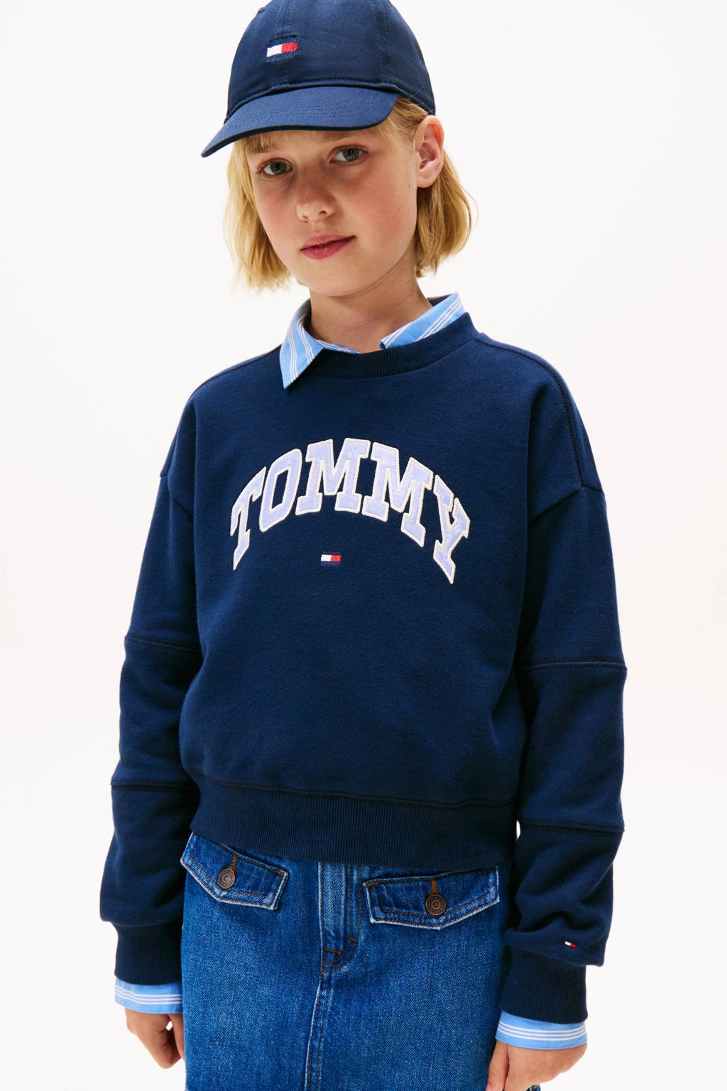 Tommy Hilfiger sweater donkerblauw