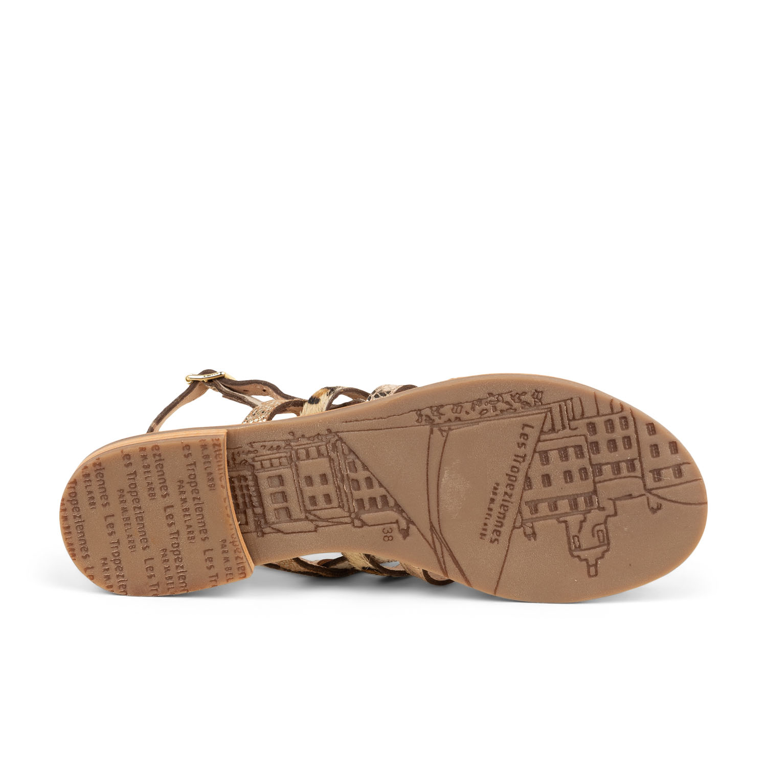 Sandales femme LES TROPEZIENNES HAVA GUM