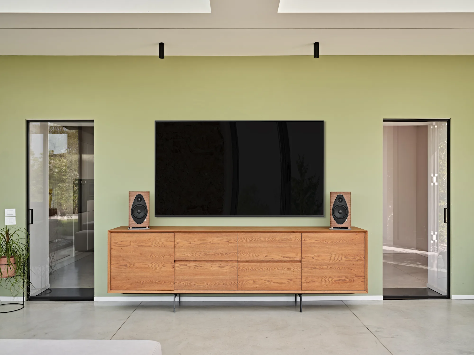 Sonus Faber Sonetto II G2 Noyer (la paire) Enceintes bibliothèque