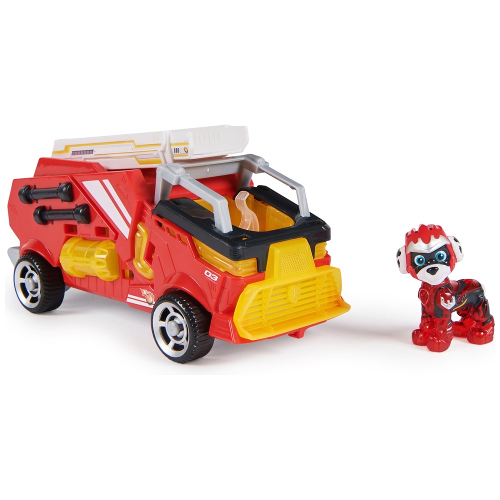 PAW Patrol: Der mächtige Film Marshalls mächtiges Film-Feuerwehrauto-Spielzeug