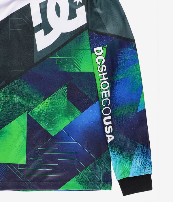 DC Burn Out Jersey Longsleeve (lime green)