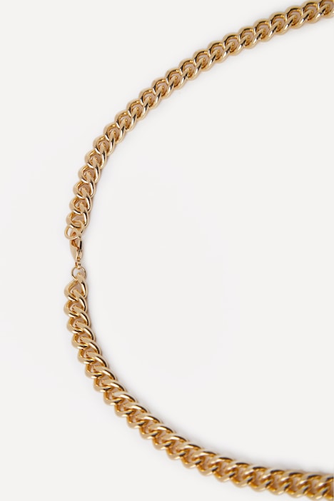 Chunky-Kette, modischer Look, Karabinerverschluss