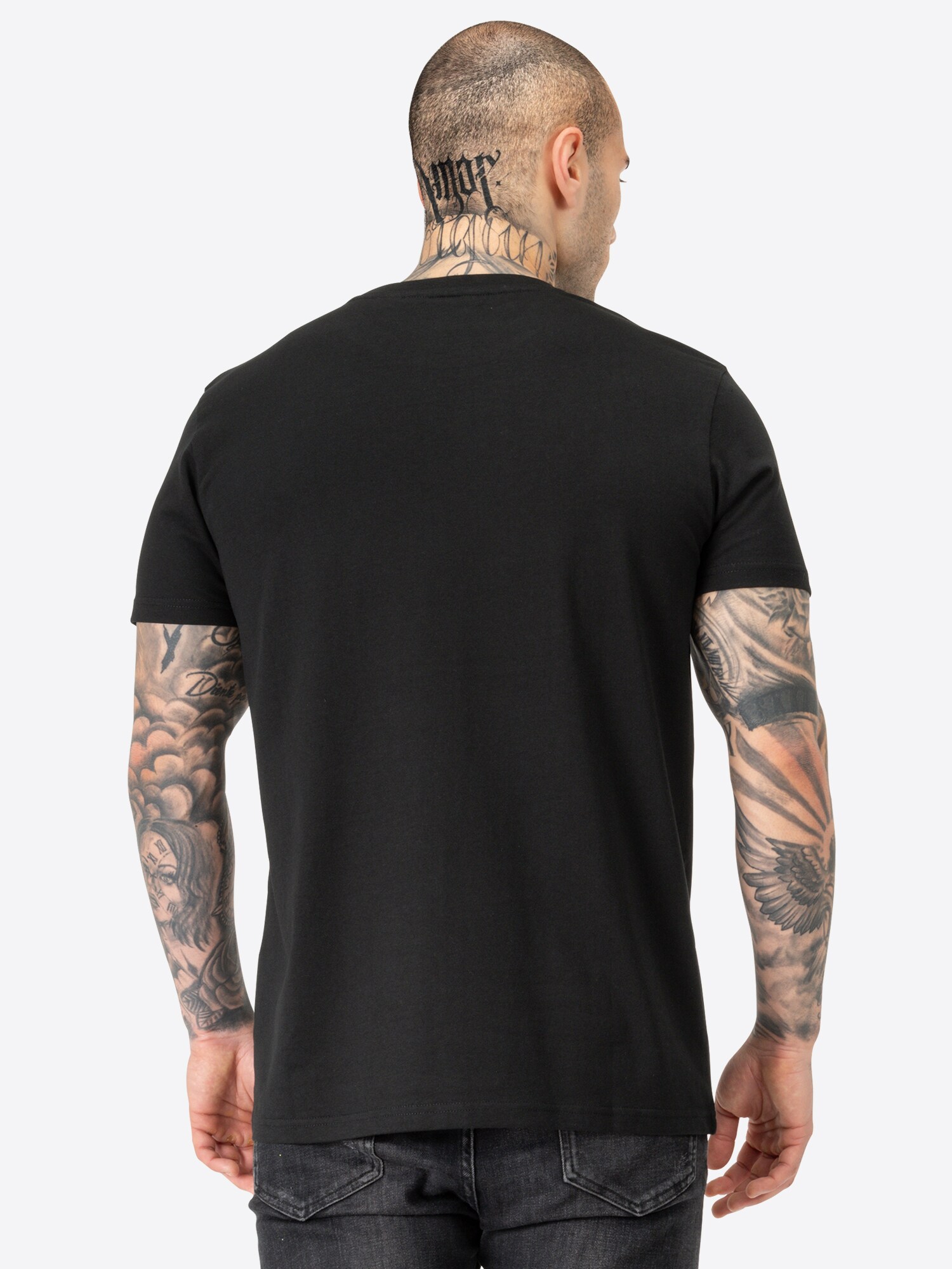 Lonsdale Herren T-Shirt normale Passform LION TWO TONE