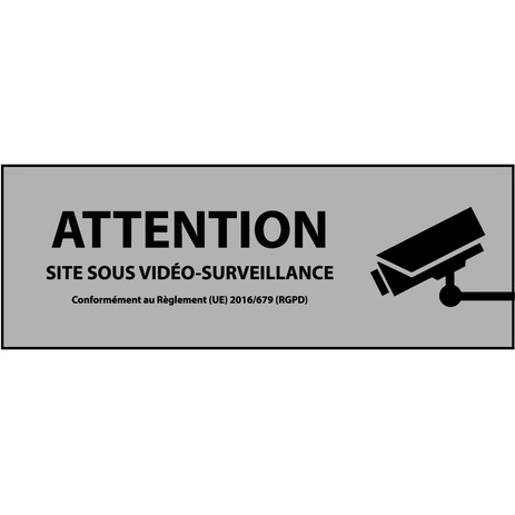 Signalétique de sécurité - Pictogramme Surveillance vidéo