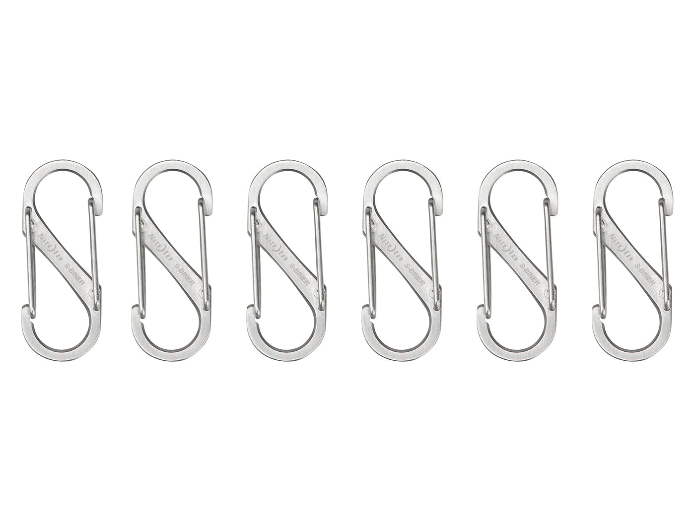 Nite Ize S-Biner Karabijnhaak 6-Pack Asorti #1