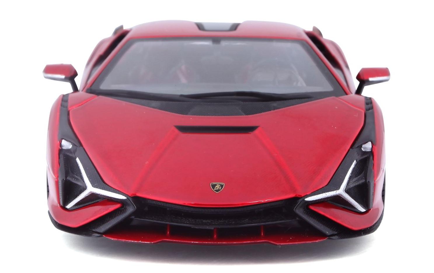 Lamborghini Sian FKP 37 Rot 1:24Sammlermodell im Massstab 1:24