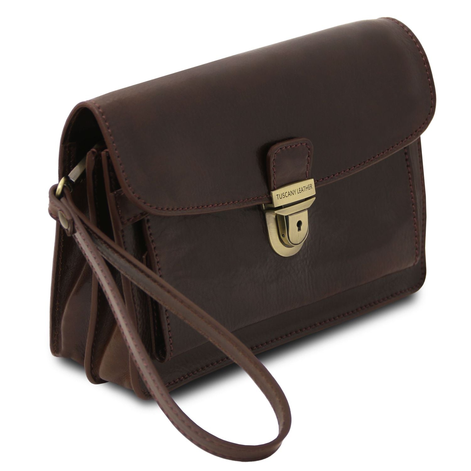 TL8075 – Max – leren handy wrist bag