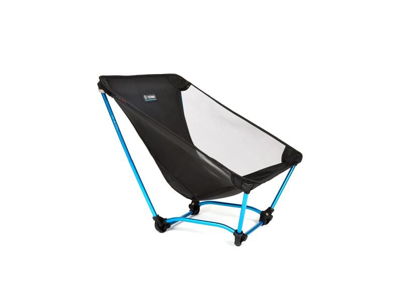 HELINOX Campingstuhl Ground Chair Blau/Schwarz Leichter Campingstuhl