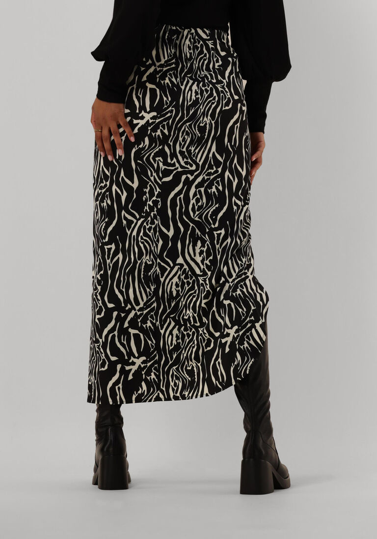 GESTUZ zwarte gestuz midirok brayagz p hw skirt
