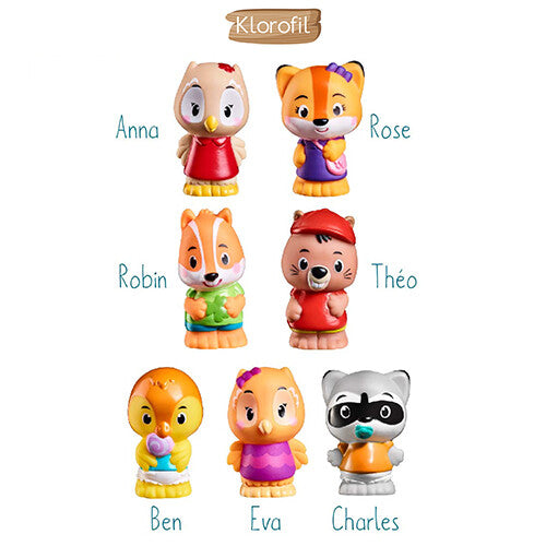 Klorofil familie - 7st