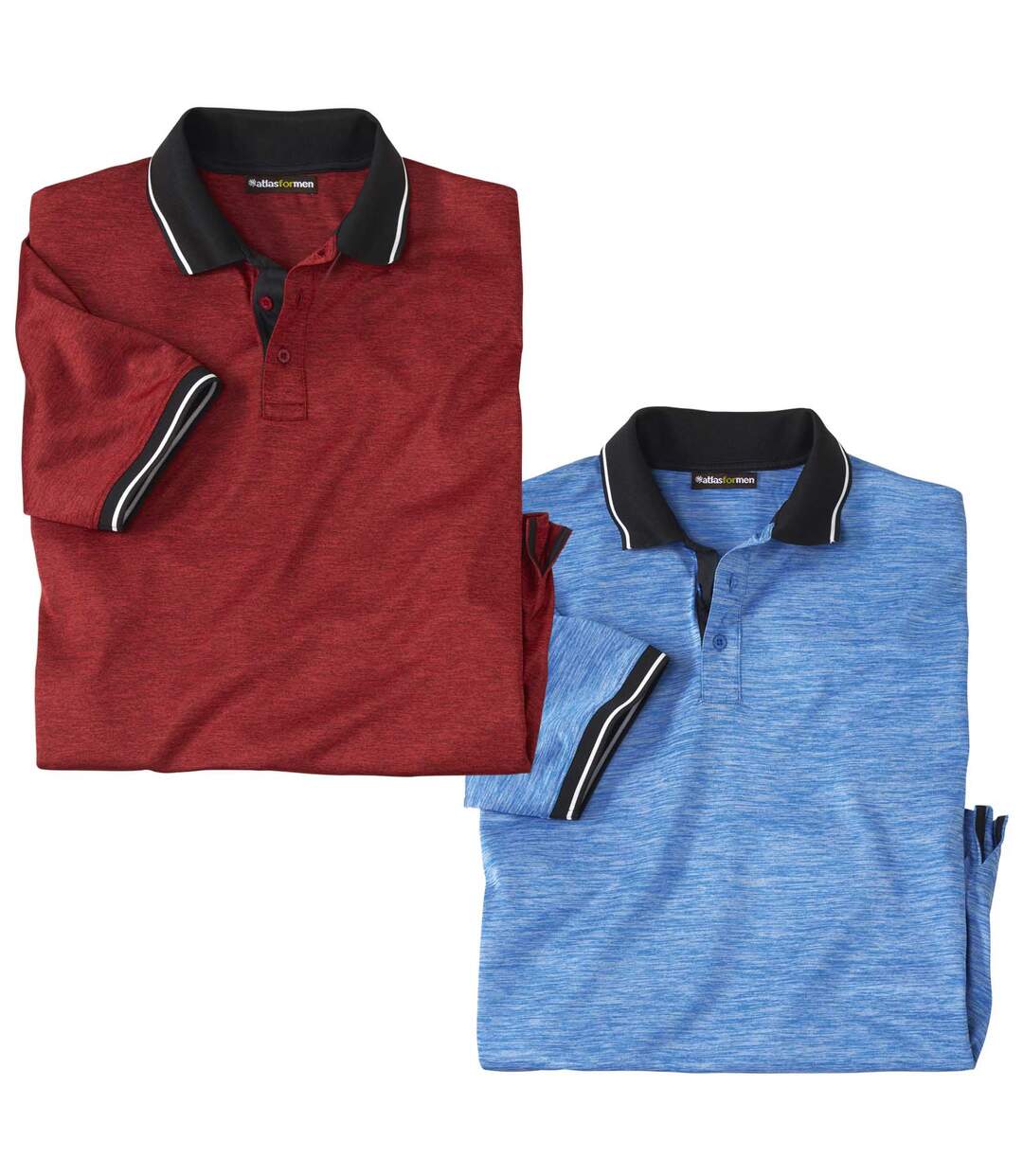 Lot de 2 Polos Sport Chinés