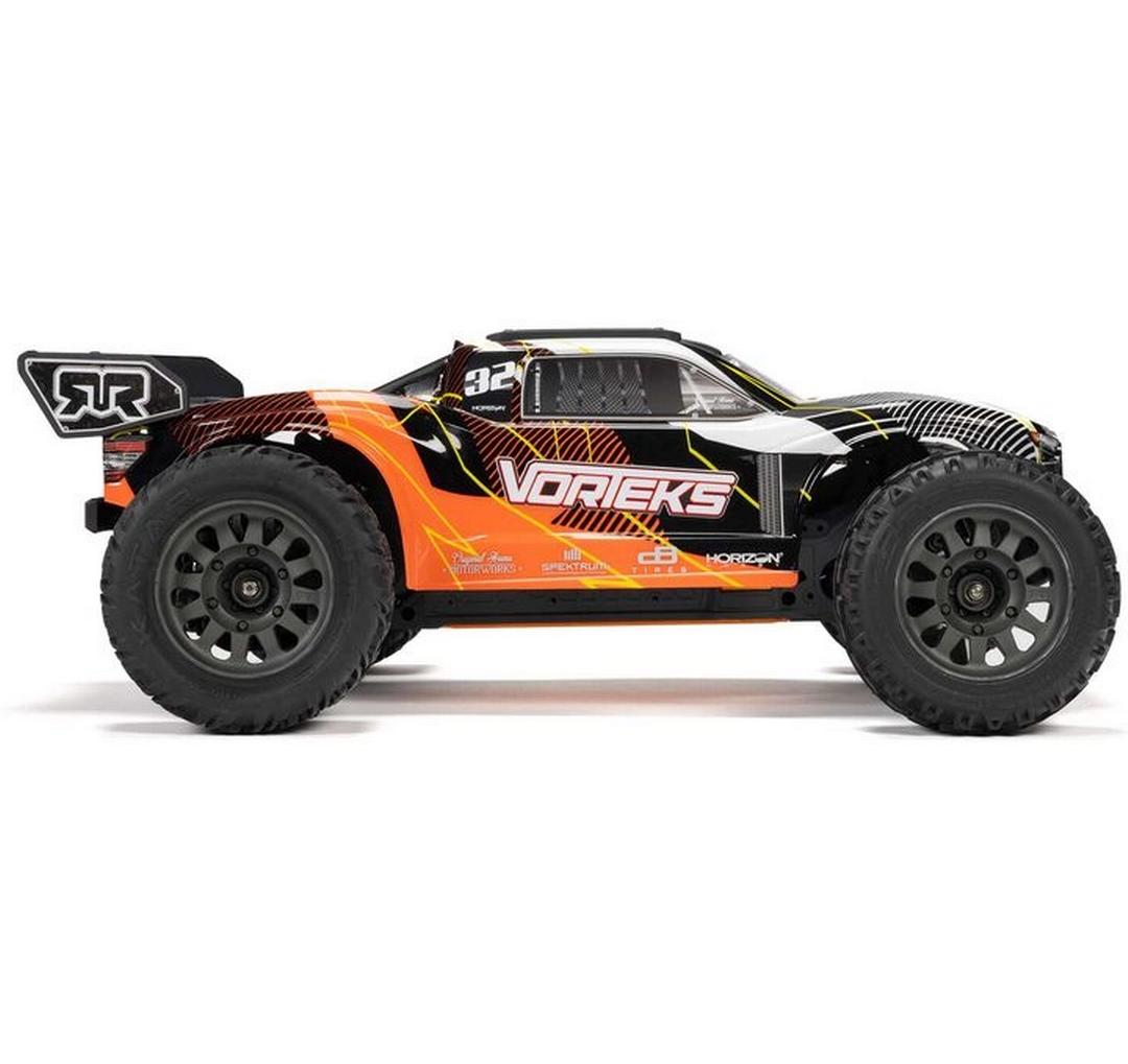 Stadium Truck Vorteks Mega 550 2WD 1:10, RTR, Orange<br>2WD Stadium Truck als RTR Komplettset