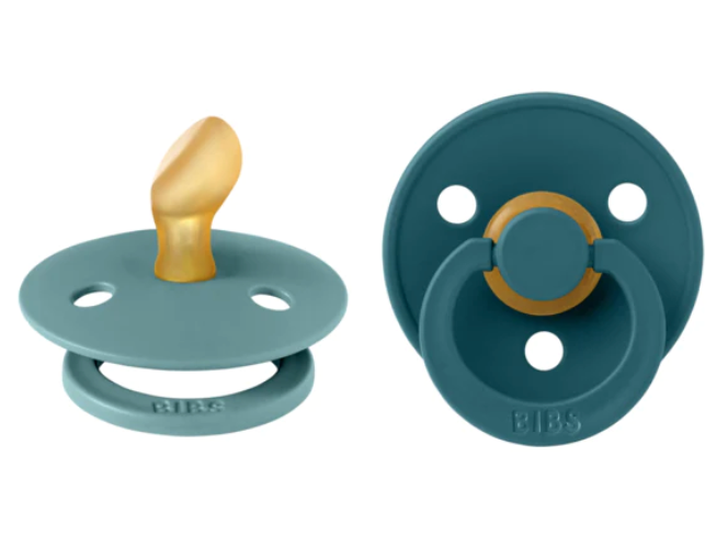 Bibs Bibs speen ANATOMIC  latex 2 pack maat 1 Island sea / Forest lake