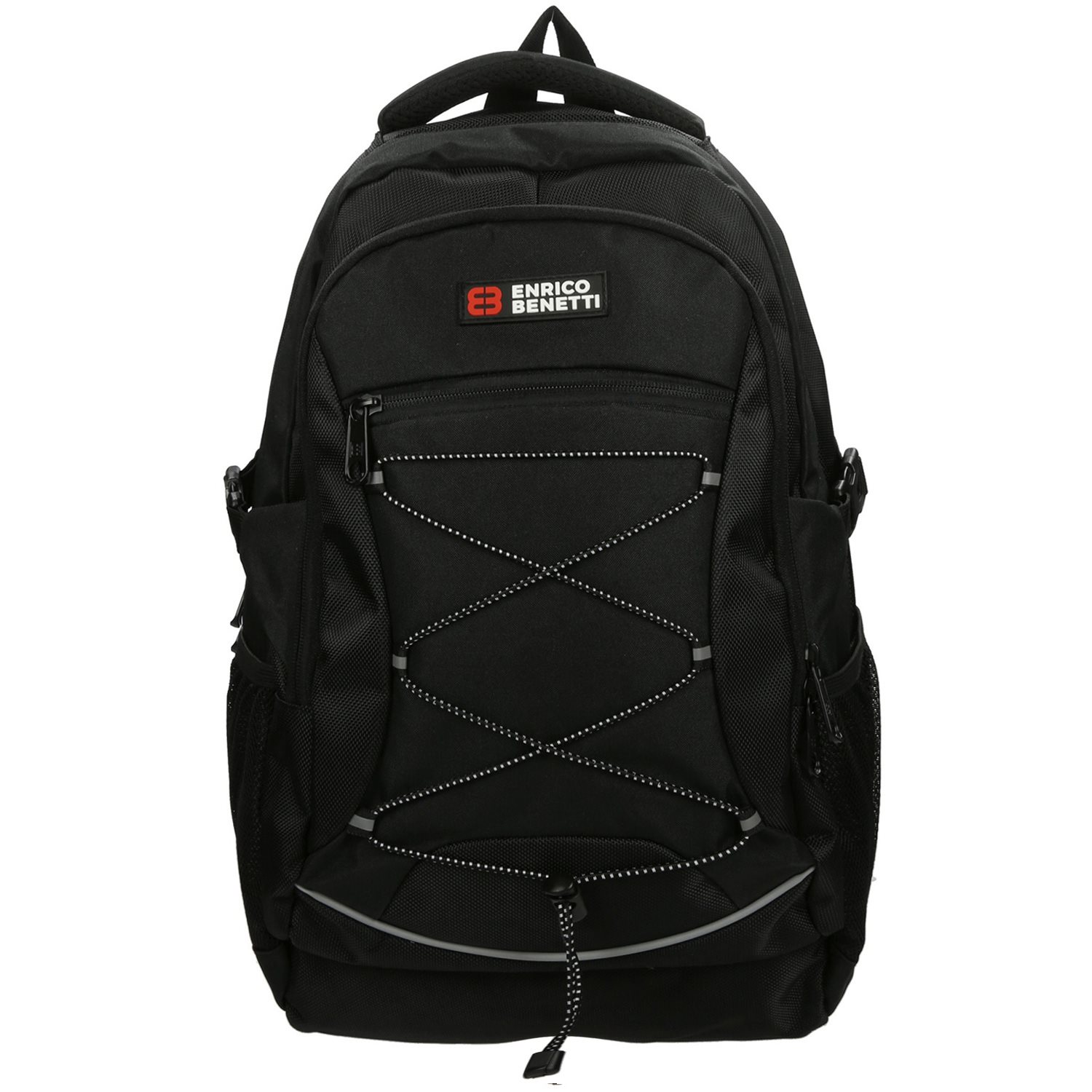 Enrico Benetti Yellow Stone 13'' Laptop Rugzak zwart