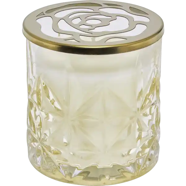 Duftglas mit Golddeckel Bergamot & Jasmine
