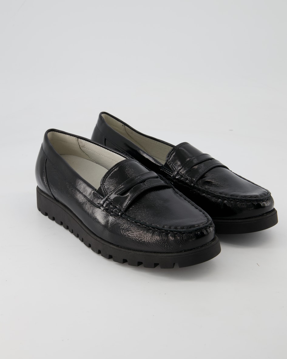 Waldläufer HEGLI Slipper in Schwarz