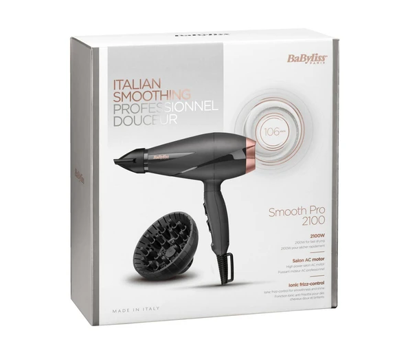 Babyliss Smooth Pro 2100 W 6709DCHE Haartrockner