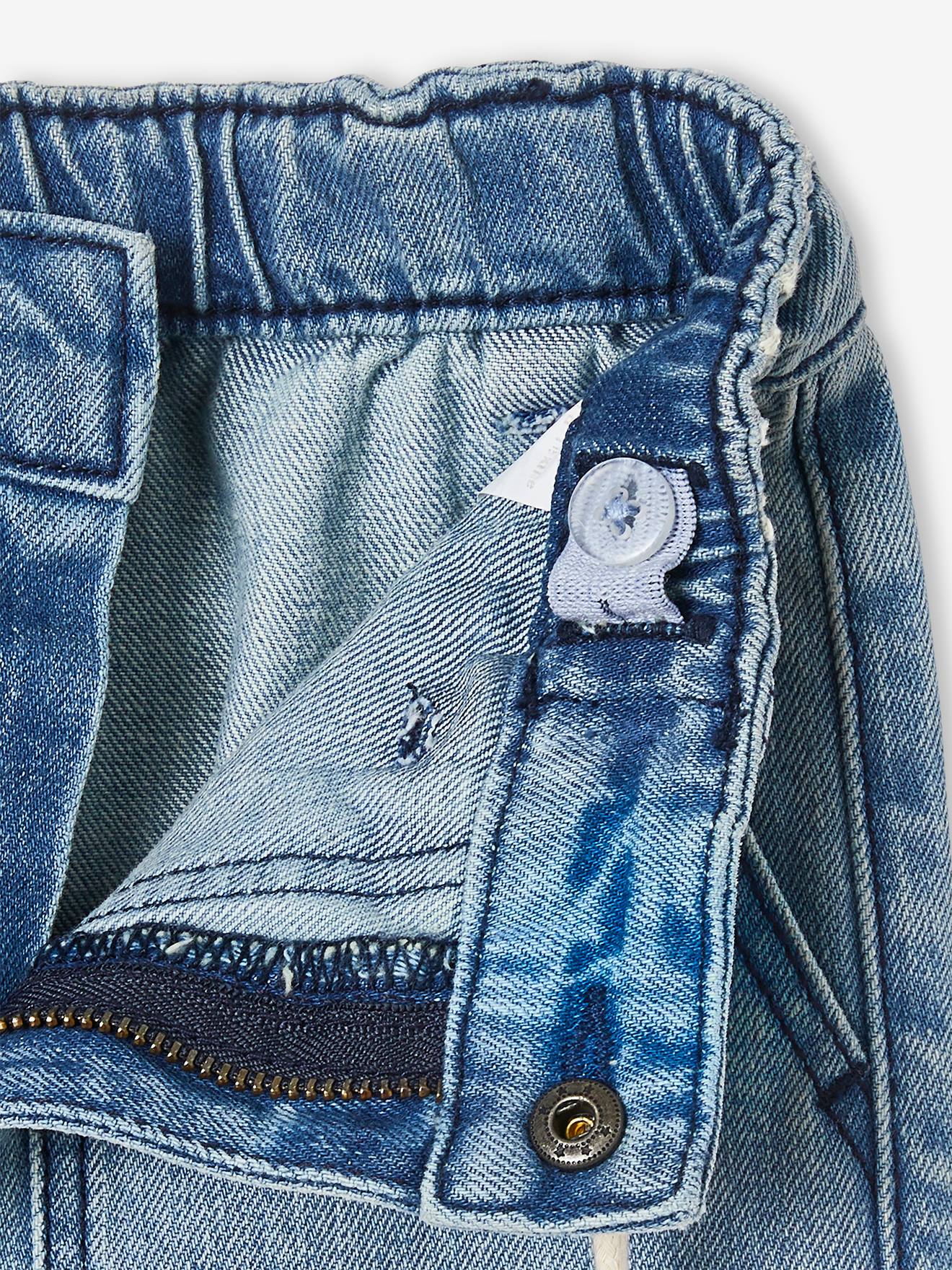 Calça jeans reta 